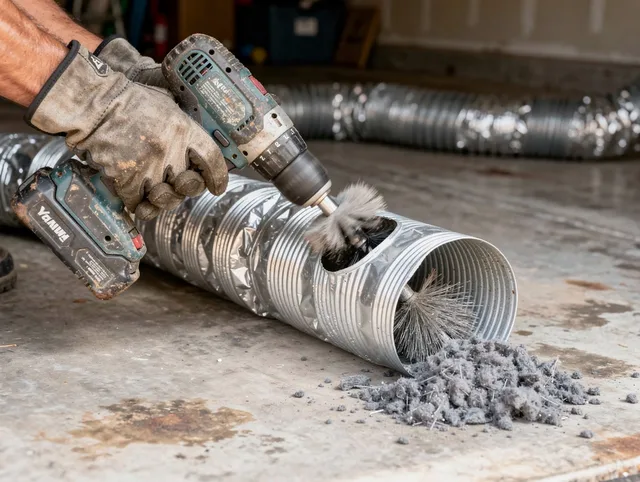 Professional duct cleaning by West Hartford Dryer Vent Cleaning in West Hartford