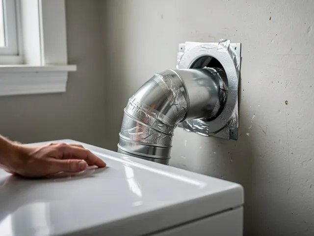 West Hartford Dryer Vent Cleaning expert performing professional dryer vent repair and installation in West Hartford