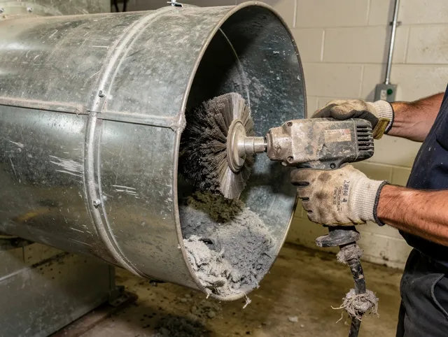 Industrial-grade dryer vent cleaning by West Hartford Dryer Vent Cleaning in West Hartford